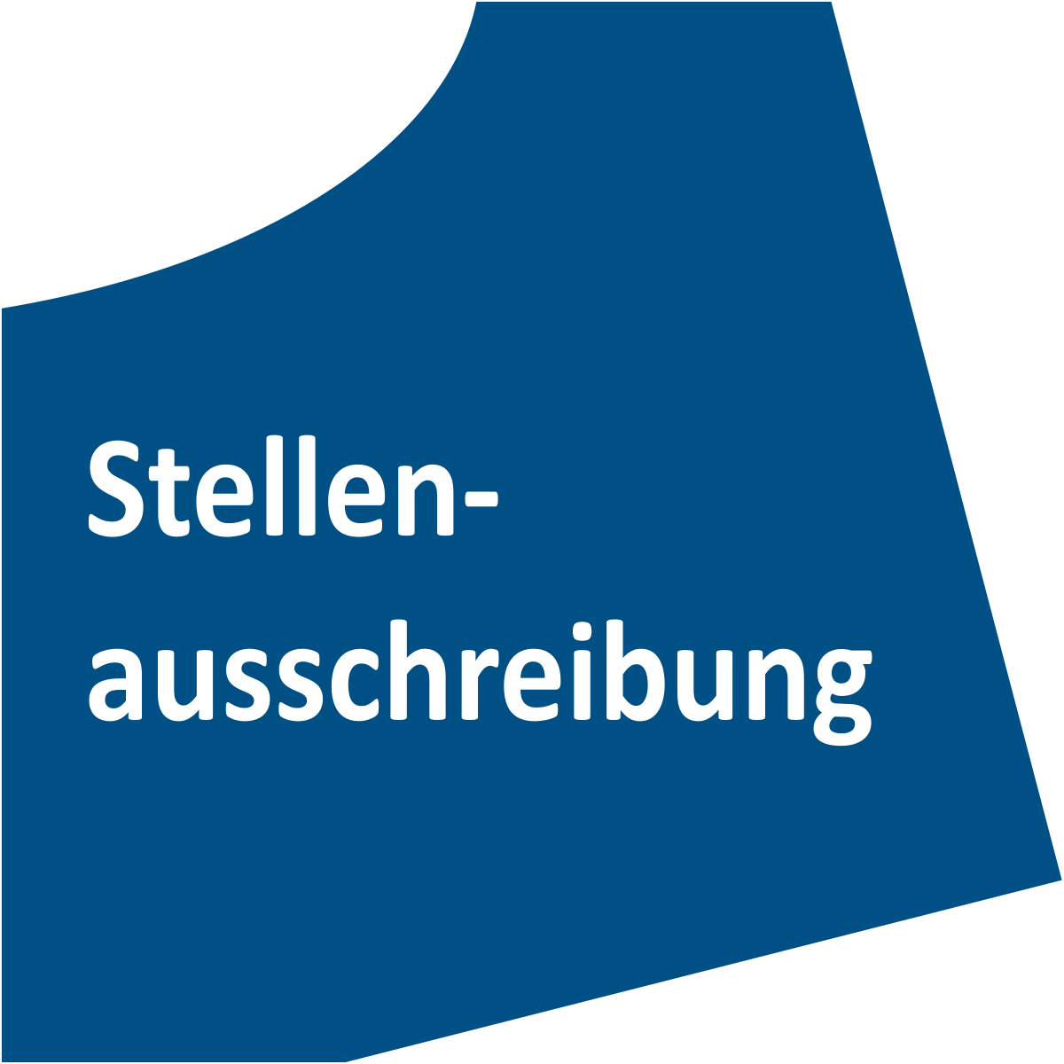 Stellenausschreibung